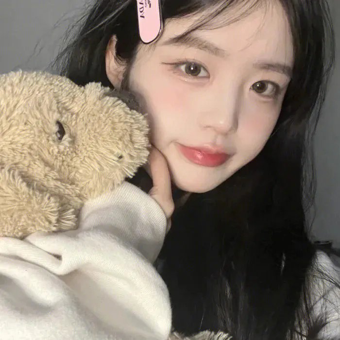 冬天的女子